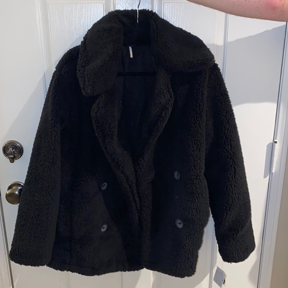 Free People Jackets & Blazers - Free People Teddy Bear jacket